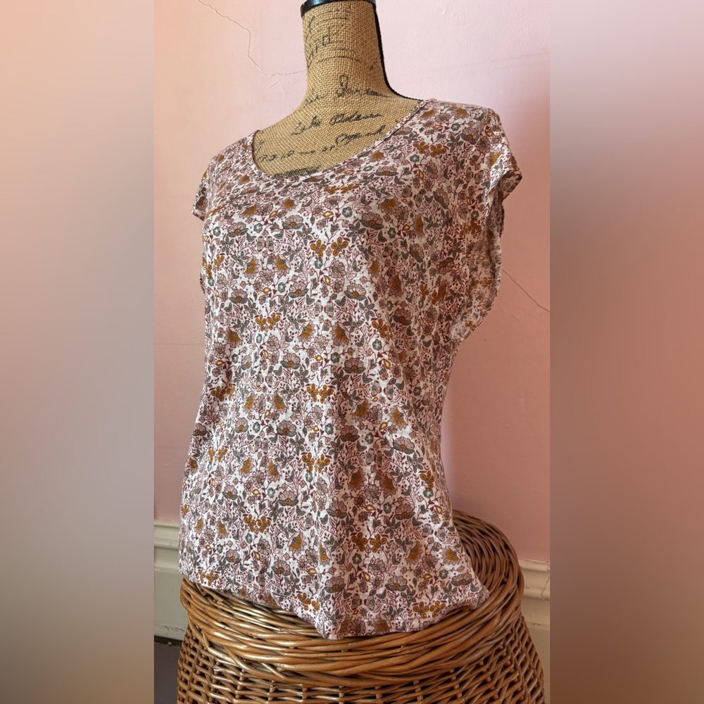 Rachel Zoe Multicolor Floral Blouse